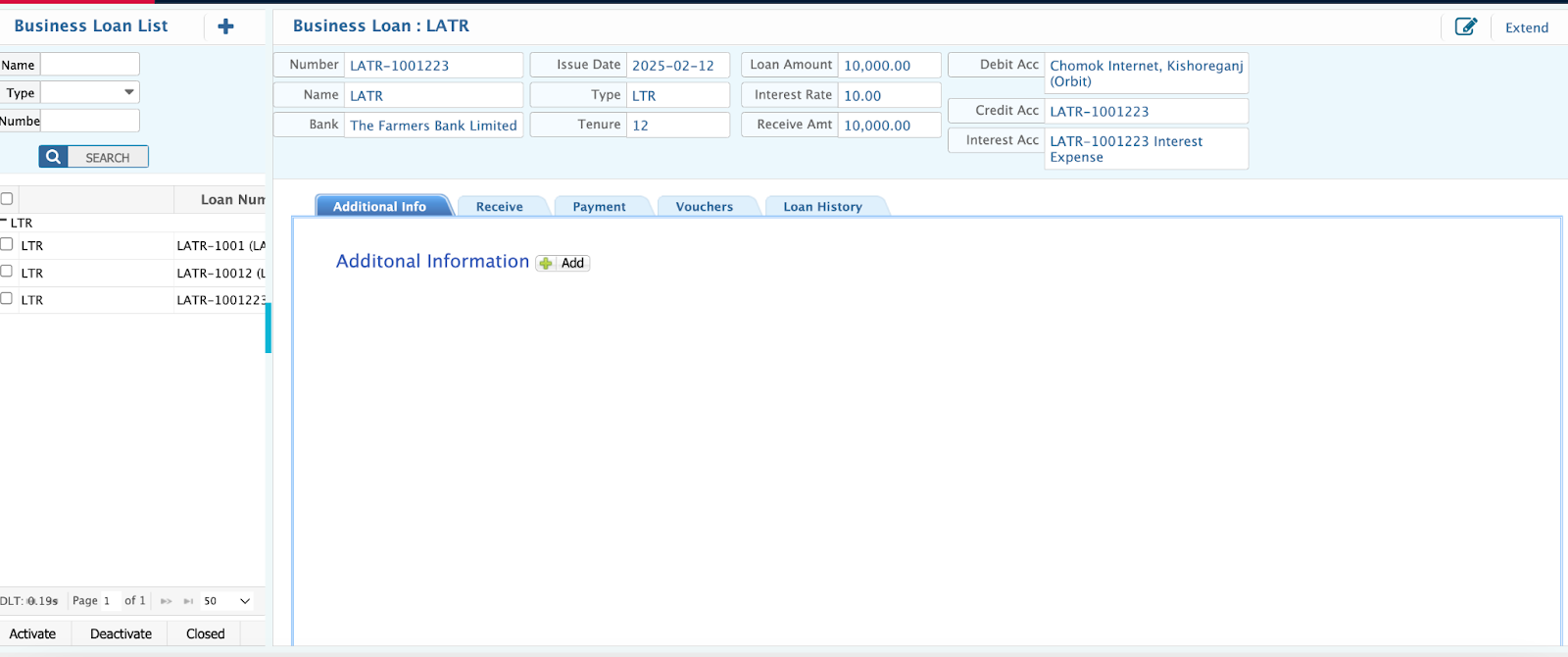 installation and setup of budget module